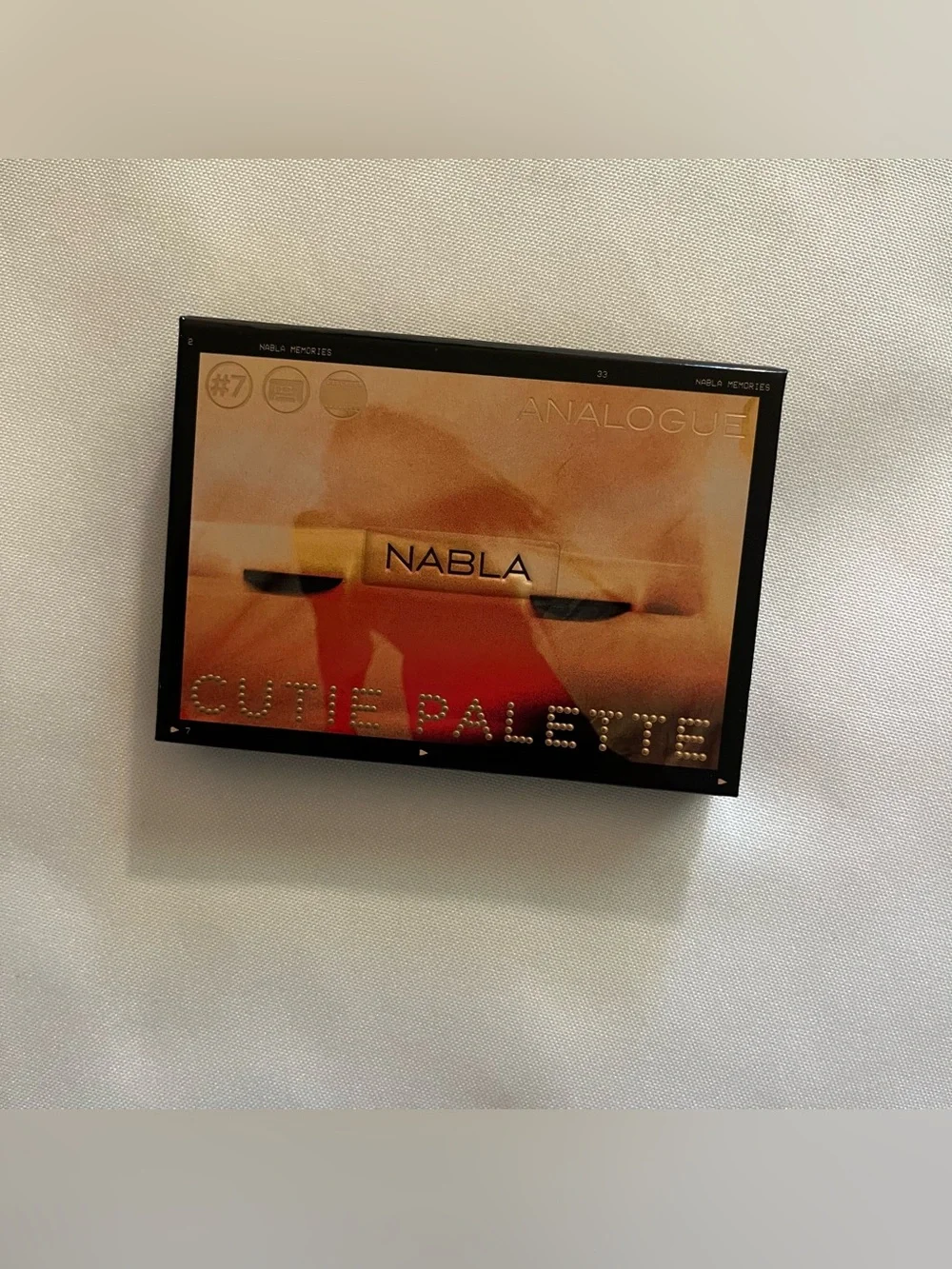 NABLA Analogue Cutie 6 Pan Vegan Eyeshadow Palette Full Size NWT